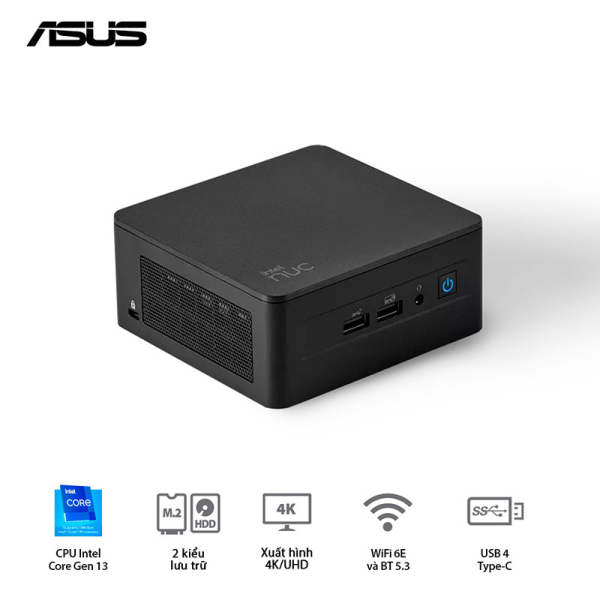 PC Mini Asus PN64 Core i5-13500H Chính Hãng | Khóa Vàng